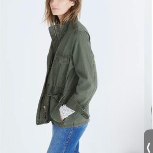 Madewell Olive Green Surplus Utility Jacket